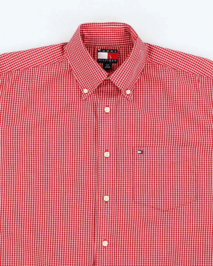 Vintage 2000's Tommy Hilfiger Checked Shirt - S sold by Rokit product image thumbnail 3