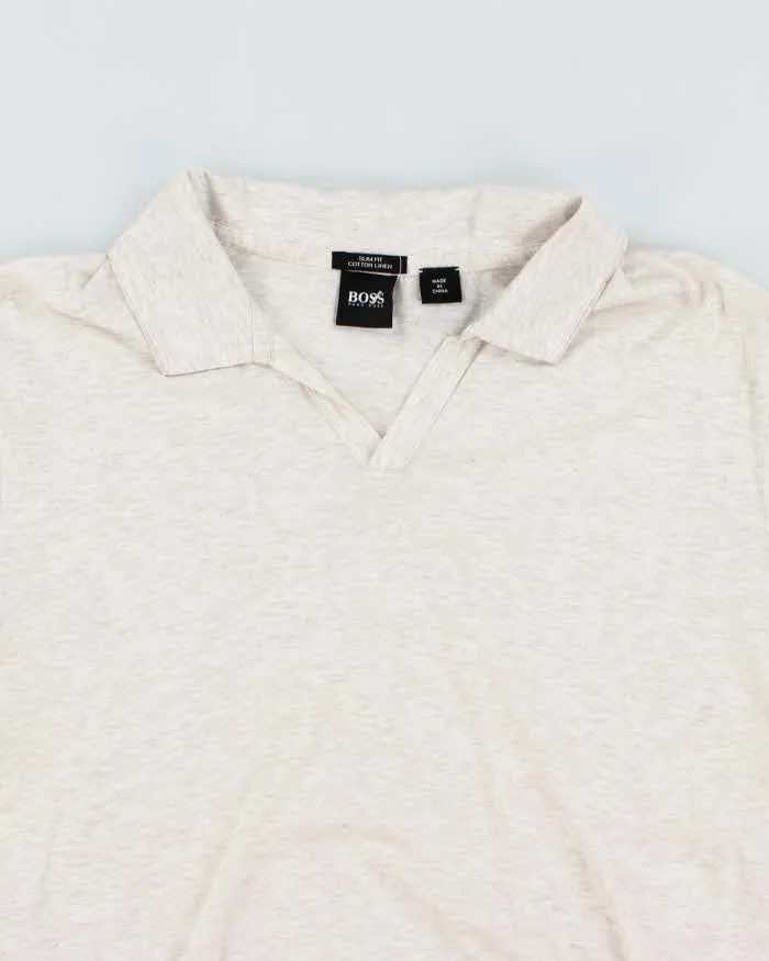 Vintage Hugo Boss Lightweight Slim Fit Polo Shirt - M sold by Rokit product image thumbnail 3