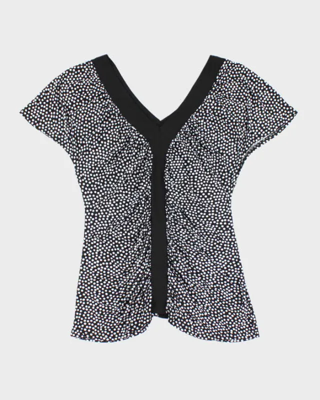 Vintage Y2k 00s Majora Polka Dot Top - M sold by Rokit