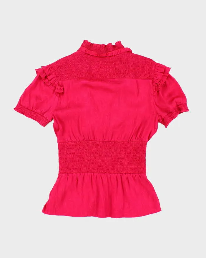 Vintage Y2k 00s Bebe Silk Blouse - S sold by Rokit product image thumbnail 2