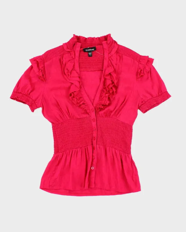Vintage Y2k 00s Bebe Silk Blouse - S sold by Rokit