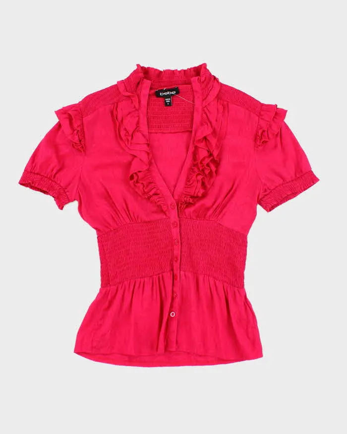 Vintage Y2k 00s Bebe Silk Blouse - S sold by Rokit
