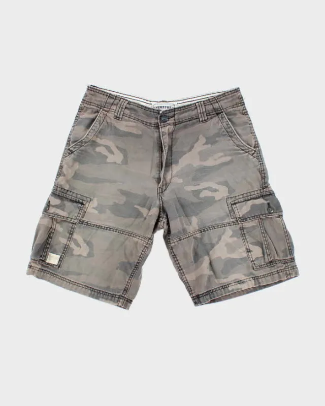 Vintage Levi's Dark Camouflage Cargo Shorts - W32 L9 sold by Rokit
