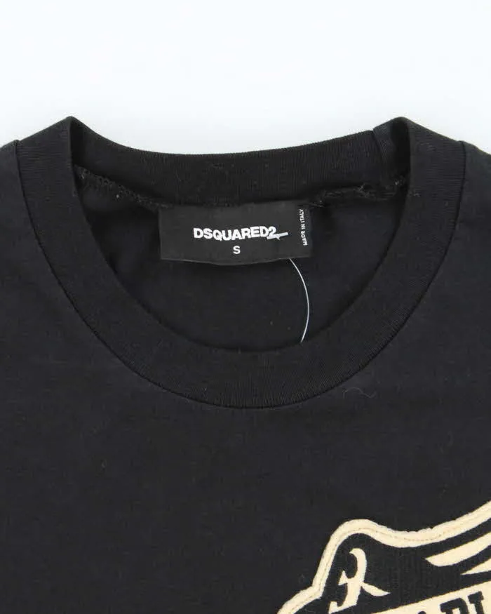 Vintage 2000's DSquared2 Roller Twins Patch Graphic T-Shirt - S sold by Rokit product image thumbnail 5