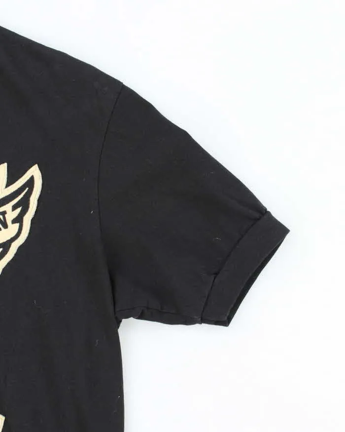 Vintage 2000's DSquared2 Roller Twins Patch Graphic T-Shirt - S sold by Rokit product image thumbnail 4