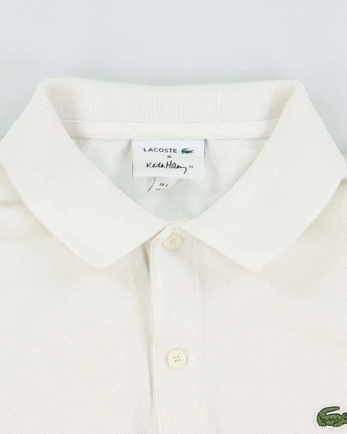 Vintage Lacoste x Keith Haring Dance Graphic Polo Shirt - M sold by Rokit product image thumbnail 4