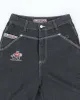 Vintage Y2K Ruen Jeans Embroidered Wide Leg Denim Jeans - W28 L23 sold by Rokit