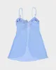 Woman's Blue Lace Floral Print Camisole - XS sold by Rokit