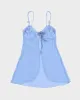Woman's Blue Lace Floral Print Camisole - XS sold by Rokit