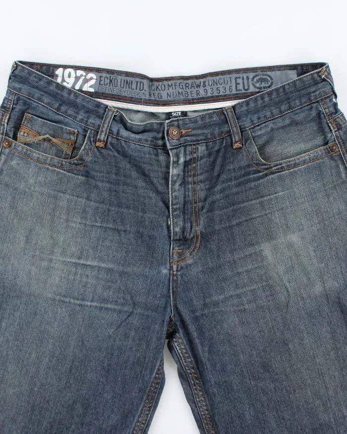 Vintage Y2K Ecko Untld Oversized Wide Leg Denim Shorts - W40 L13 sold by Rokit product image thumbnail 3