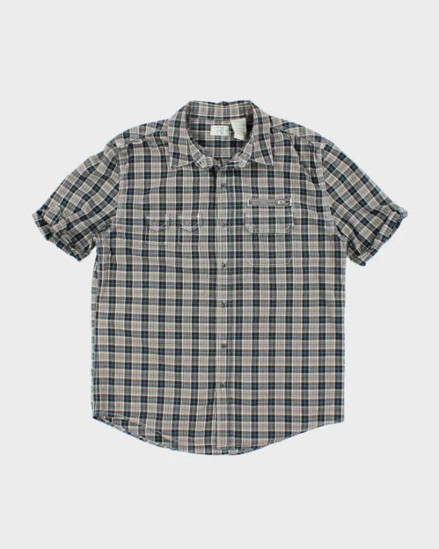 Vintage 725 Check Short Sleeve Shirt - M sold by Rokit