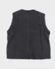 Vintage Y2K DKNY Embroidered Logo Gilet - L sold by Rokit