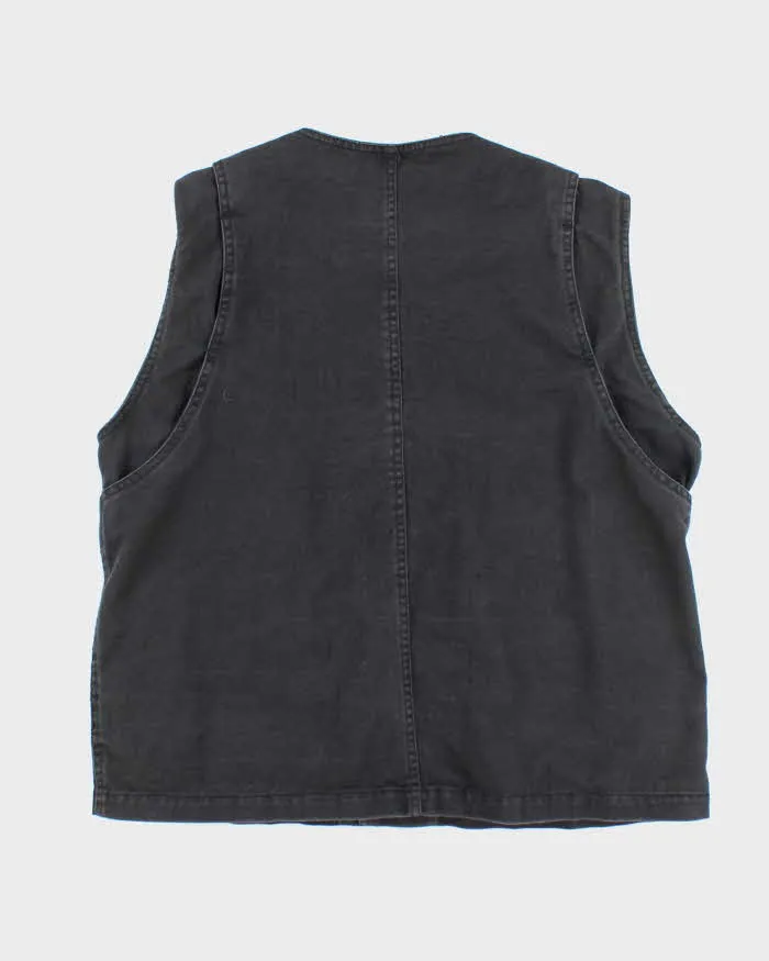 Vintage Y2K DKNY Embroidered Logo Gilet - L sold by Rokit product image thumbnail 2