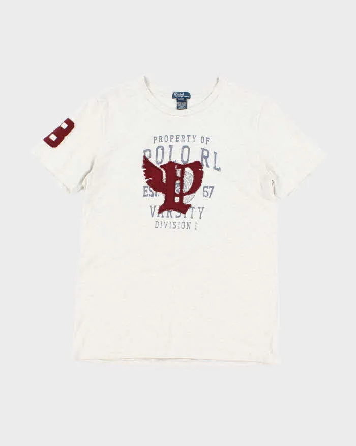 Vintage Ralph Lauren Patched Logo T-Shirt - XL sold by Rokit