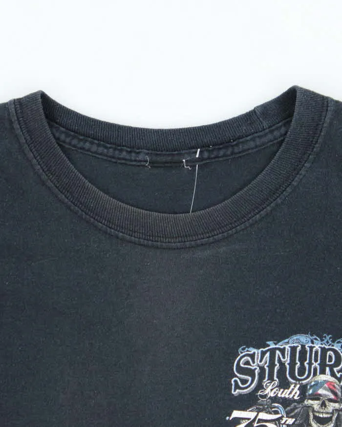 Vintage 2000's Sturgis Anniversary Black Hill Rally Long-sleeve T-Shirt - M sold by Rokit product image thumbnail 5