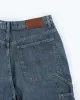 Vintage Y2K Tommy Hilfiger Wide Leg Denim Carpenter Shorts - W34 L10 sold by Rokit