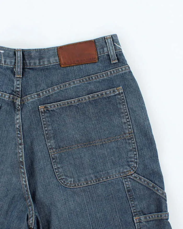Vintage Y2K Tommy Hilfiger Wide Leg Denim Carpenter Shorts - W34 L10 sold by Rokit product image thumbnail 4