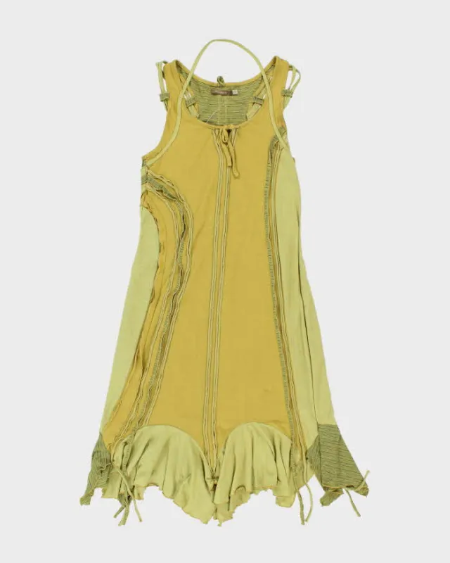 Vintage 00s IAM Patchwork Dress - S sold by Rokit