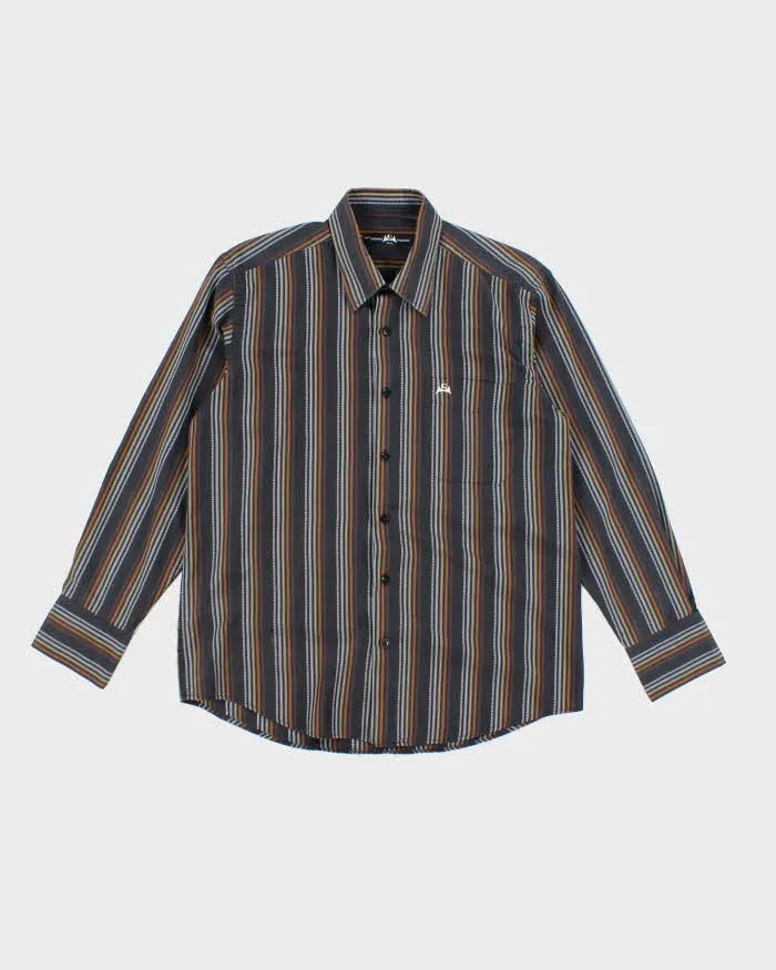 Vintage Roberto Marazzi Stripe Long Sleeve Shirt - L sold by Rokit
