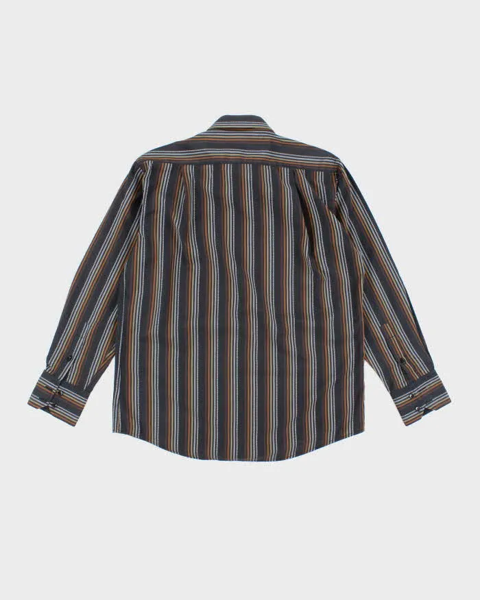 Vintage Roberto Marazzi Stripe Long Sleeve Shirt - L sold by Rokit product image thumbnail 2