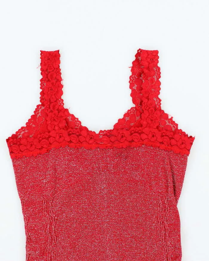 Vintage Y2k 00s Runners Glitter Cami - S sold by Rokit product image thumbnail 4