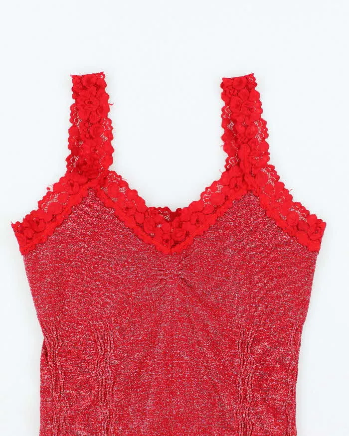 Vintage Y2k 00s Runners Glitter Cami - S sold by Rokit product image thumbnail 3