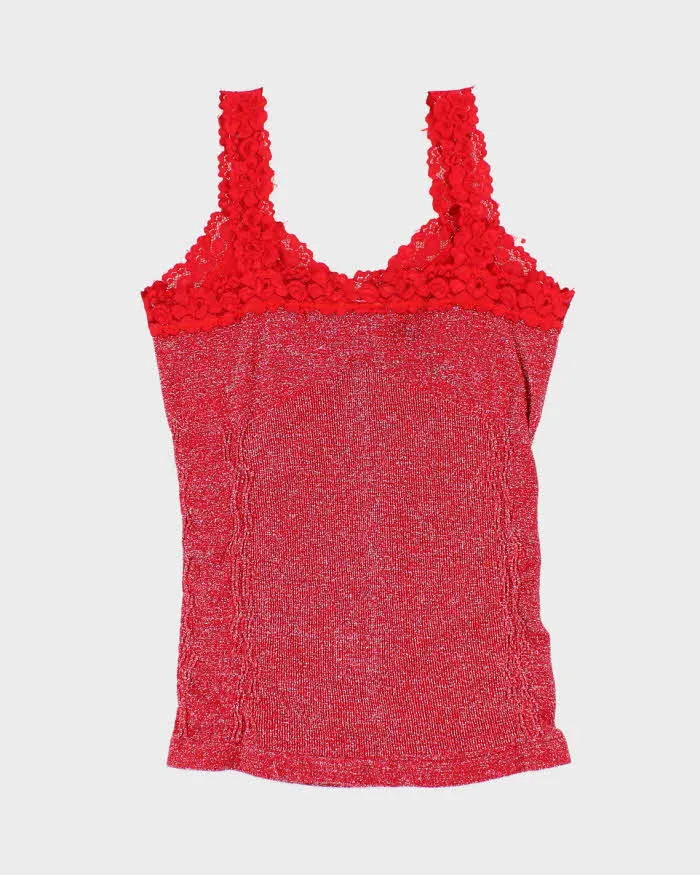 Vintage Y2k 00s Runners Glitter Cami - S sold by Rokit product image thumbnail 2