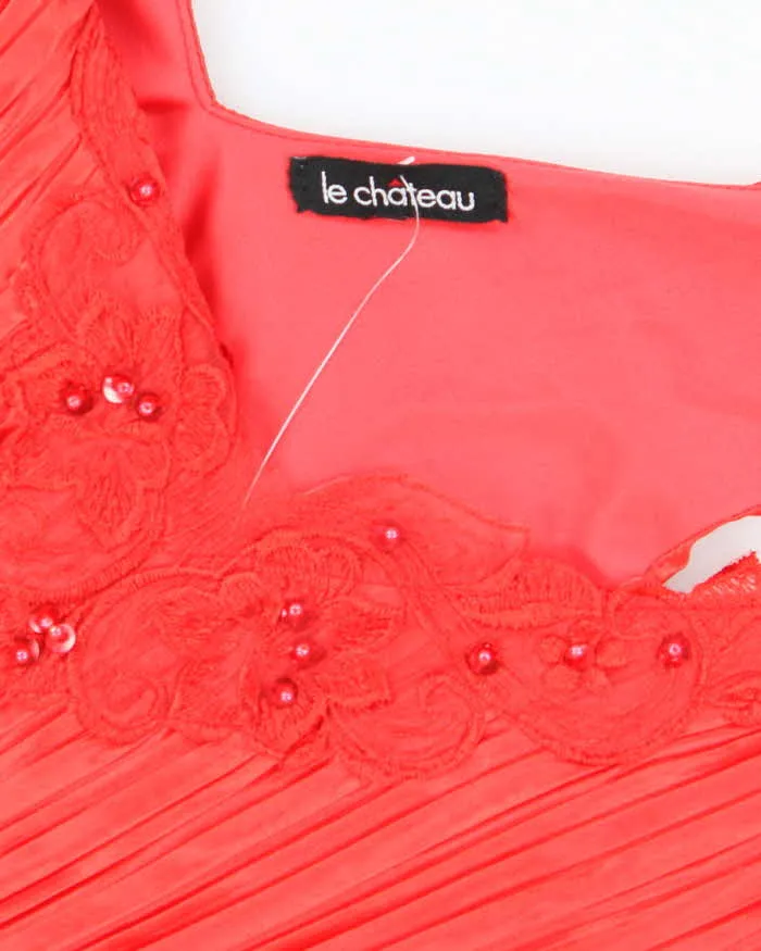 Vintage Y2k 00s Le Chateau Plisse Cami - S sold by Rokit product image thumbnail 5