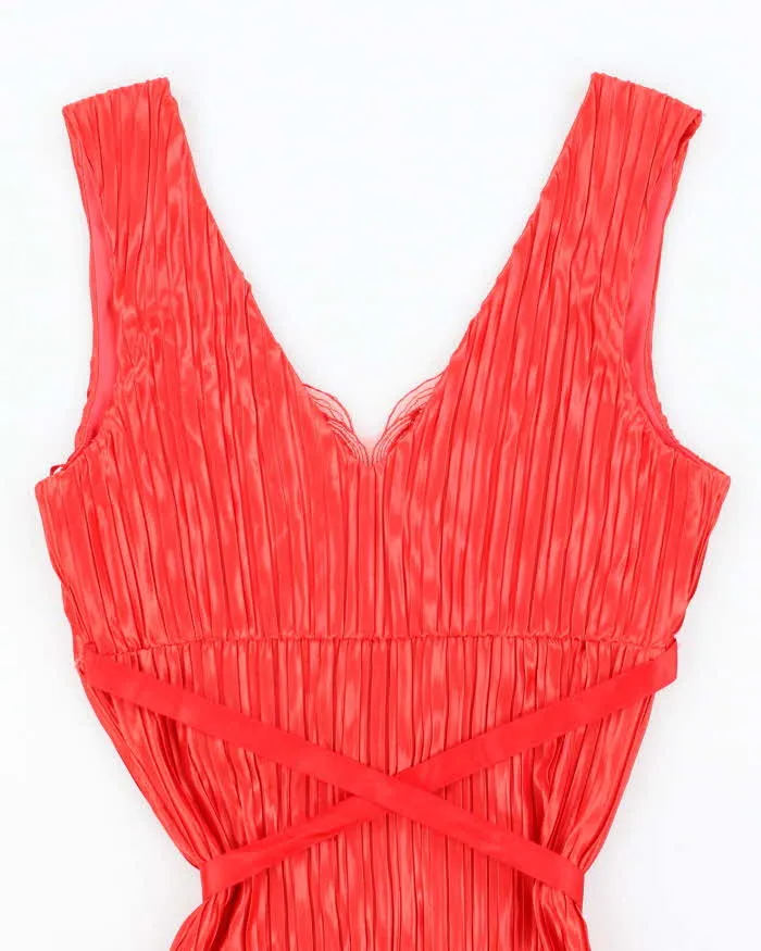 Vintage Y2k 00s Le Chateau Plisse Cami - S sold by Rokit product image thumbnail 4