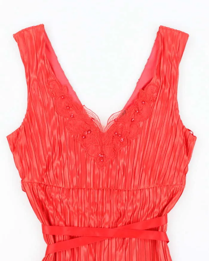 Vintage Y2k 00s Le Chateau Plisse Cami - S sold by Rokit product image thumbnail 3