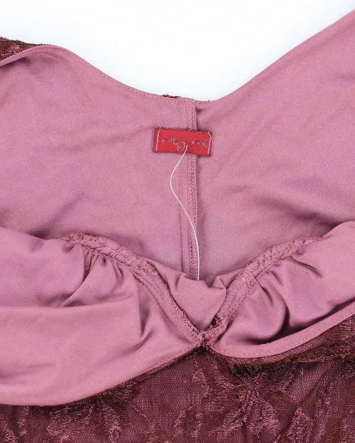 Vintage Y2k 00s Ruby Rox Purple Lace Dress - S sold by Rokit product image thumbnail 5