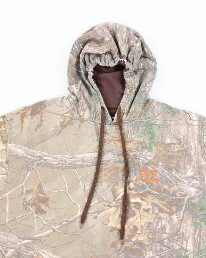 Vintage Real Tree Faded Camouflage Hoodie - XL sold by Rokit product image thumbnail 3