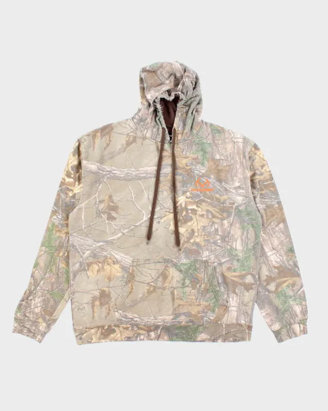 Vintage Real Tree Faded Camouflage Hoodie - XL sold by Rokit