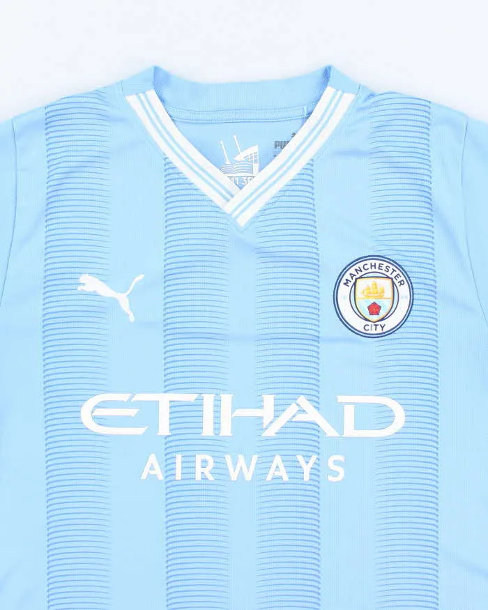 Puma Manchester City FC 2023/24 Football Shirt - M sold by Rokit product image thumbnail 3
