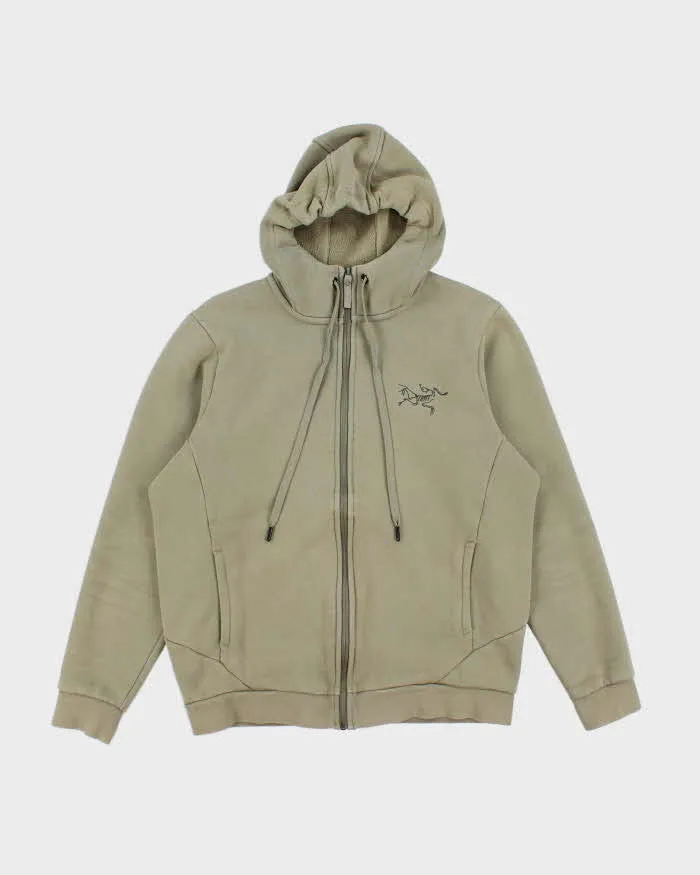 Vintage Arc'teryx Embroidered Logo Zip Up Hoodie - L sold by Rokit