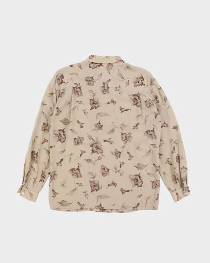 Vintage 90s Jessica Silk Floral Blouse - L sold by Rokit product image thumbnail 2