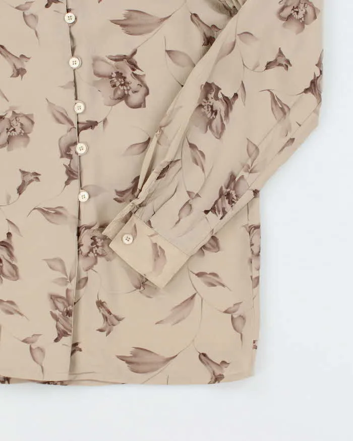 Vintage 90s Jessica Silk Floral Blouse - L sold by Rokit product image thumbnail 4