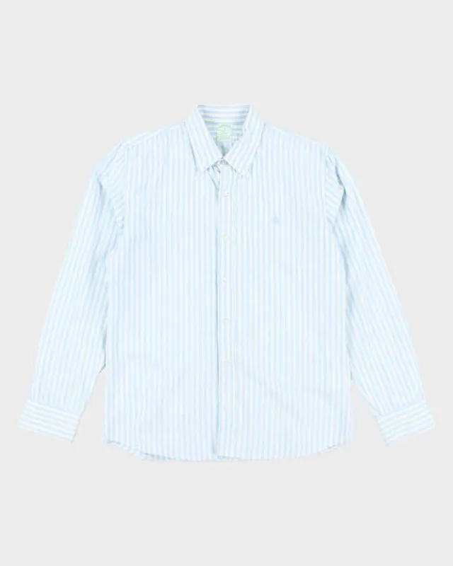 Vintage Brooks Brothers Striped Long Sleeve Shirt - M sold by Rokit