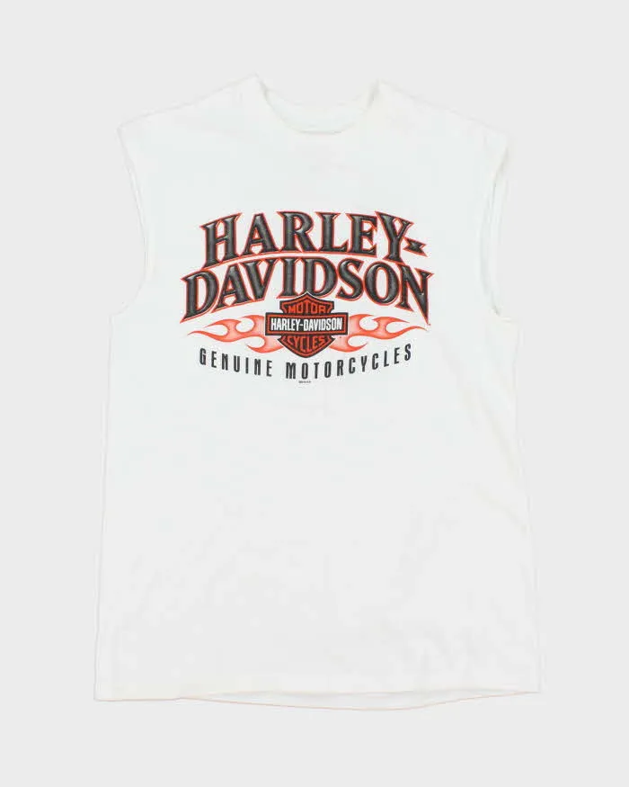 Vintage Harley Davidson Sleeveless T-shirt - M sold by Rokit