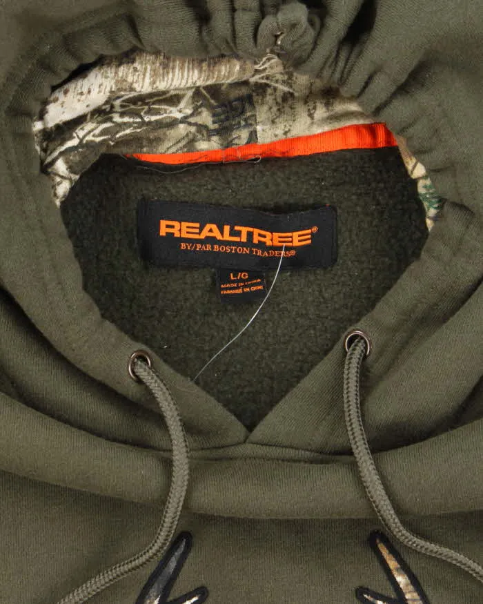 Vintage Real Tree Spell Out Camo Logo Zip Up Hoodie - L sold by Rokit product image thumbnail 5