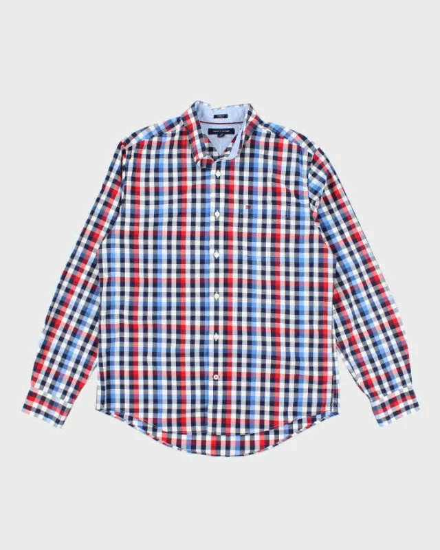 Vintage Tommy Hilfiger Checked Long Sleeve Shirt - M sold by Rokit