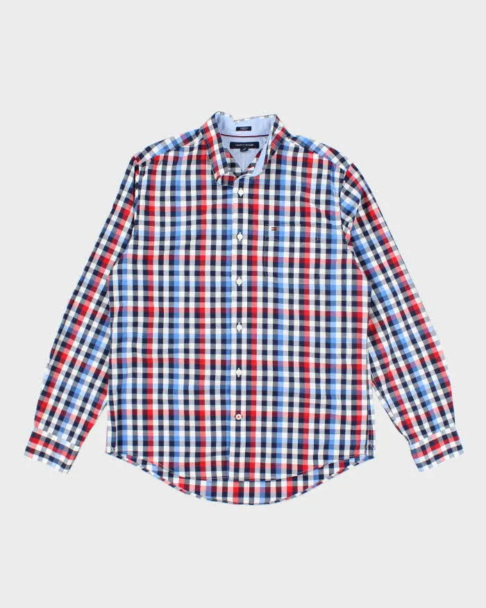 Vintage Tommy Hilfiger Checked Long Sleeve Shirt - M sold by Rokit