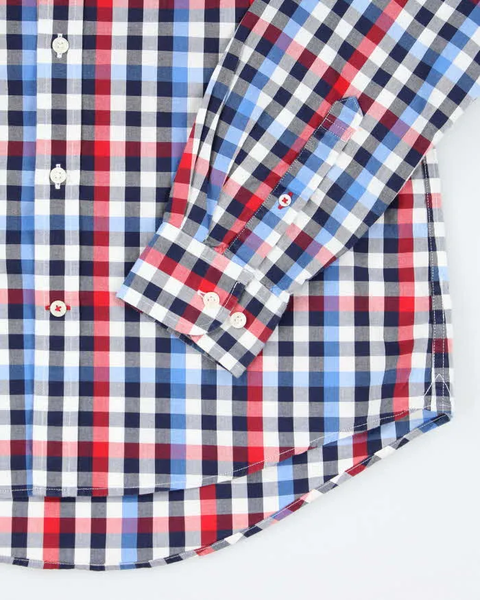 Vintage Tommy Hilfiger Checked Long Sleeve Shirt - M sold by Rokit product image thumbnail 4