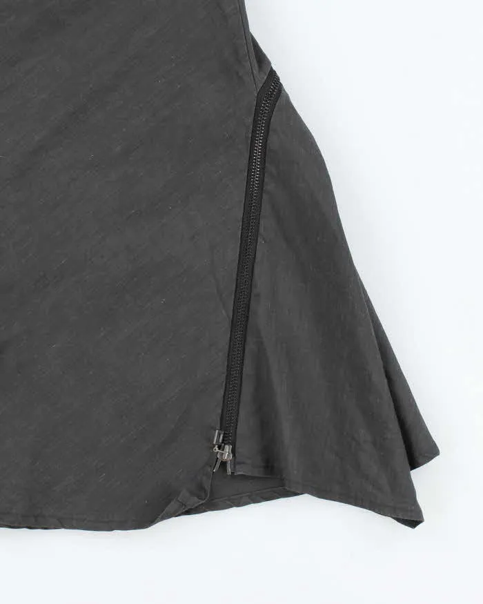 Vintage Y2k 00s Sarah Pacini Zip Skirt - S sold by Rokit product image thumbnail 3