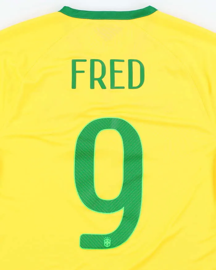 Nike Brazil 2014 International Football Shirt - M sold by Rokit product image thumbnail 4