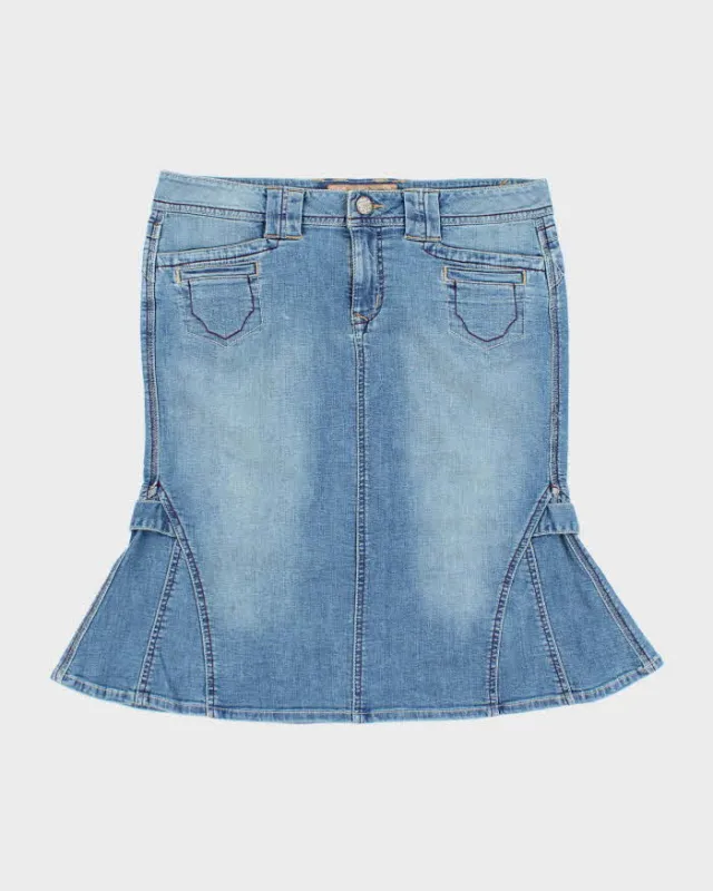 Vintage Y2k 00s Candies Embroidered Denim Skirt - M sold by Rokit