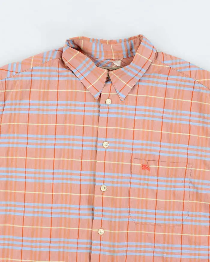 Vintage Burberry Check Short Sleeve Shirt - XL sold by Rokit product image thumbnail 3
