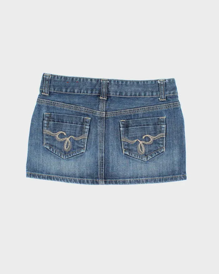 Vintage Y2k 00s Guess Denim Mini Skirt - W28 sold by Rokit product image thumbnail 2