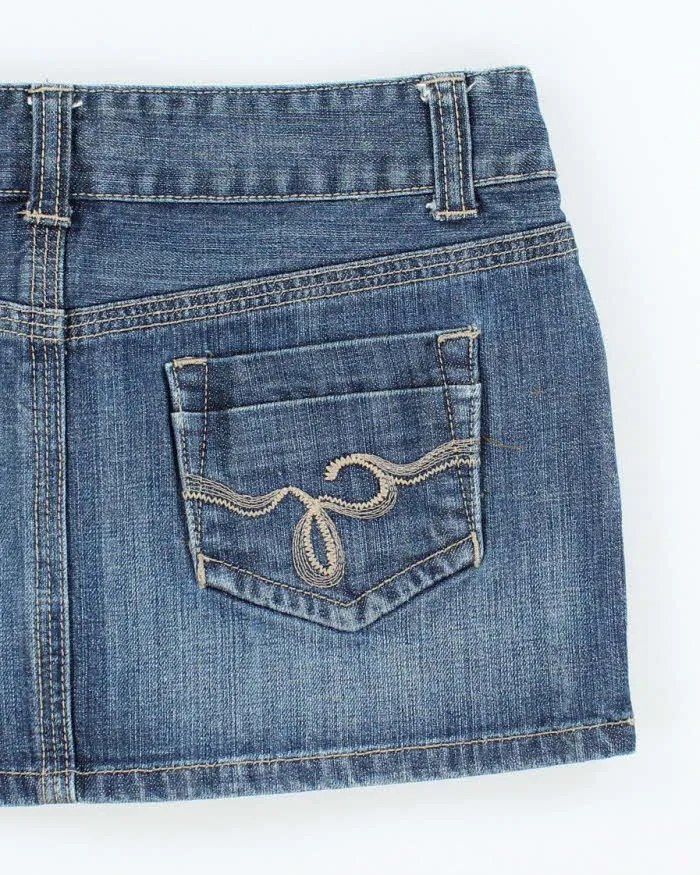 Vintage Y2k 00s Guess Denim Mini Skirt - W28 sold by Rokit product image thumbnail 4