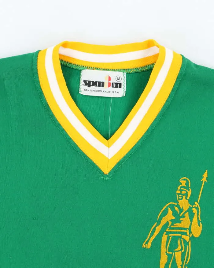 Vintage 80's Trogan Printed American Football Jersey - M sold by Rokit product image thumbnail 5